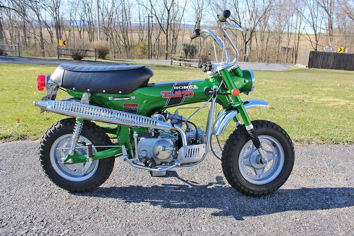 1970 Honda CT70H Emerald Green Level 1 Restoration – Motorcycle